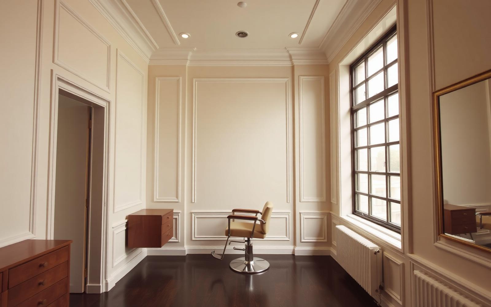 The Bella Hairz studio interior in VGC, Lekki, Lagos